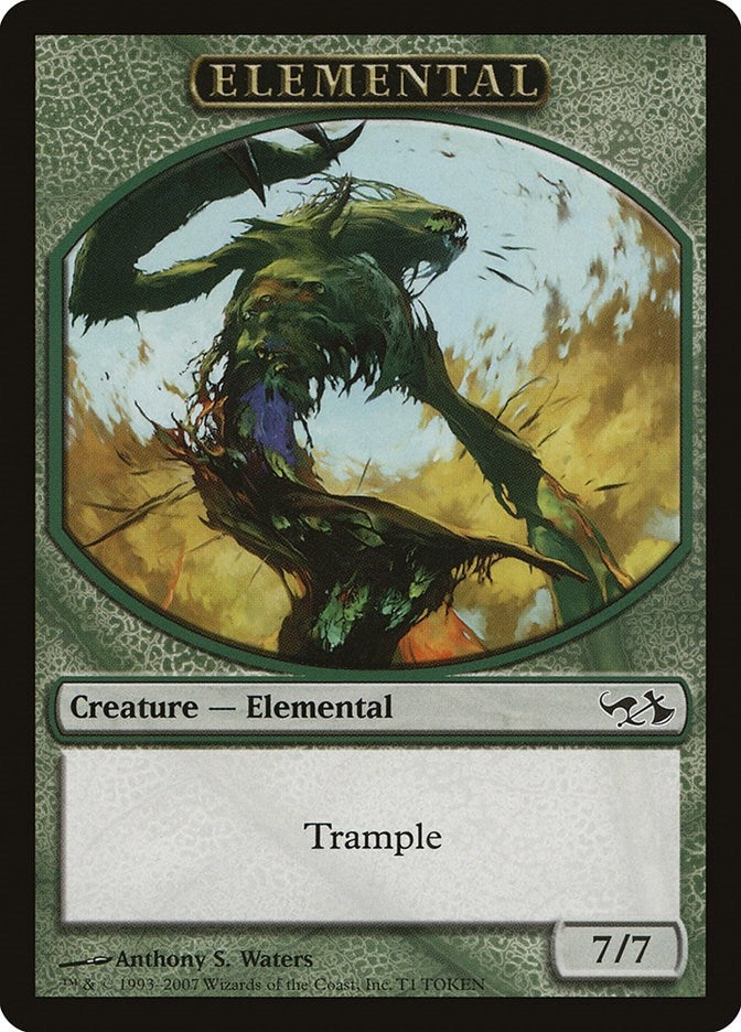 Elemental Token (0) [EVG] - MTG Single