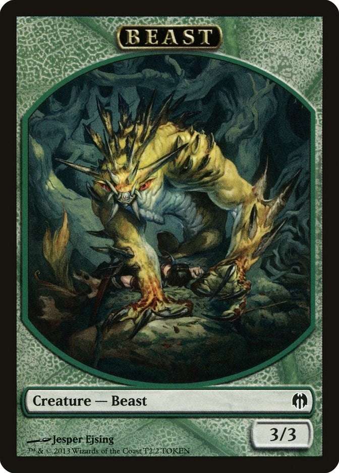 Beast Token (0) [DDL] - MTG Single