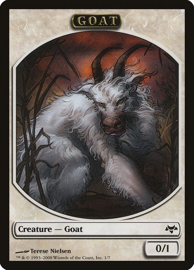 Goat Token (0) [EVE] - MTG Single