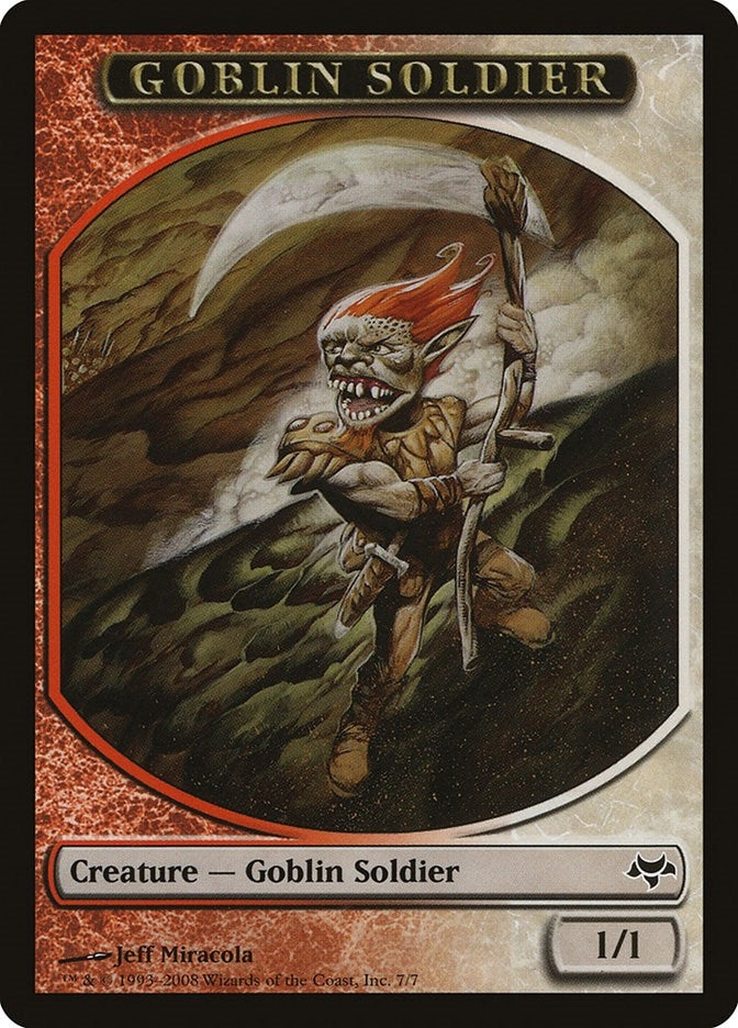 Goblin Soldier Token (0) [EVE] - MTG Single