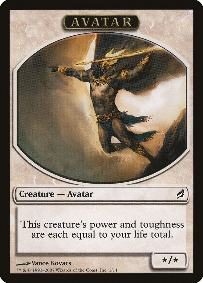 Avatar Token (0) [LRW] - MTG Single