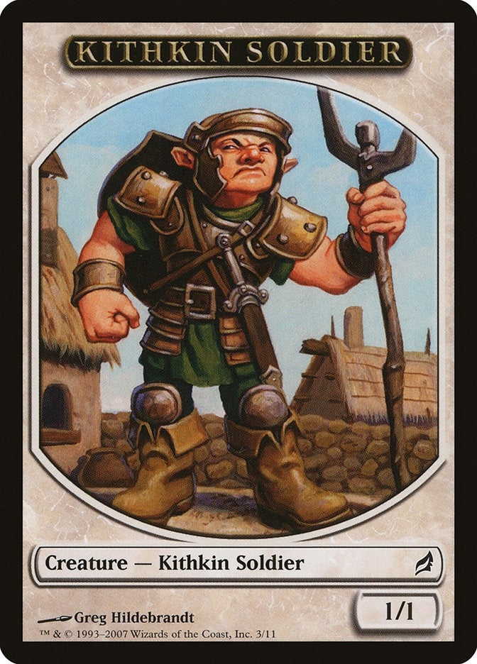 Kithkin Soldier Token (0) [LRW] - MTG Single