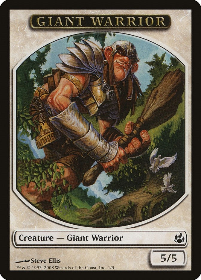 Giant Warrior Token (0) [MOR] - MTG Single