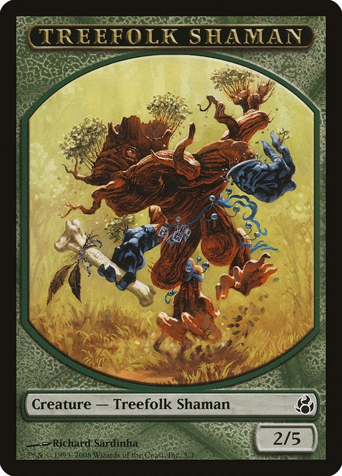 Treefolk Shaman Token (0) [MOR] - MTG Single