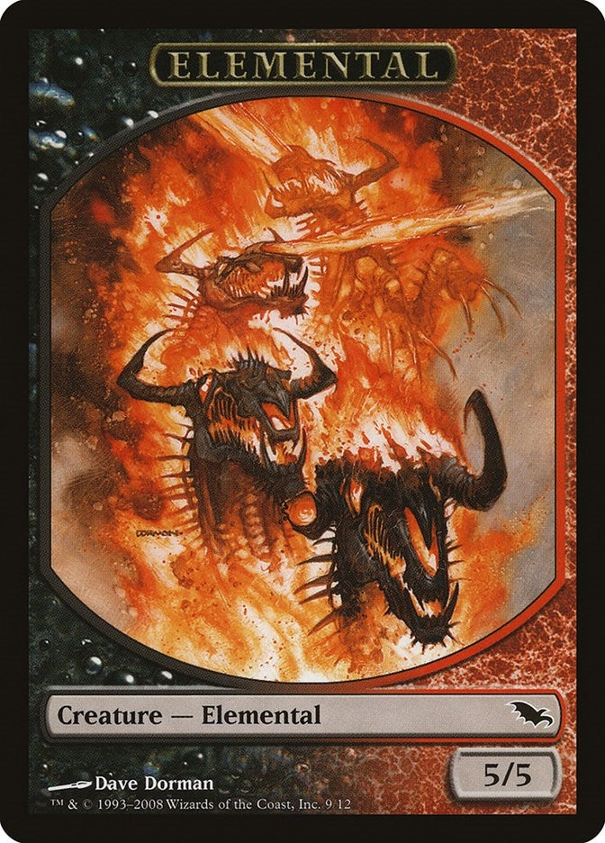 Elemental Token (9) (0) [SHM] - MTG Single