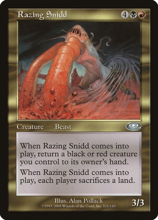 Razing Snidd (121) [PLS] - MTG Single