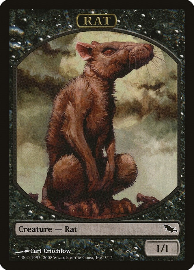 Rat Token (0) [SHM] - MTG Single