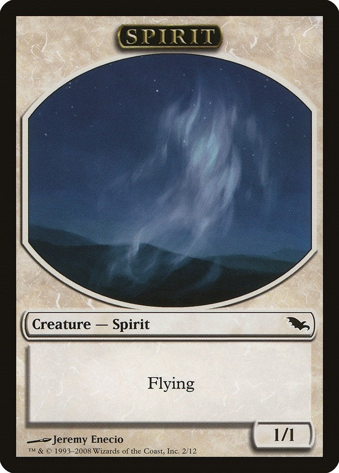Spirit Token (0) [SHM] - MTG Single