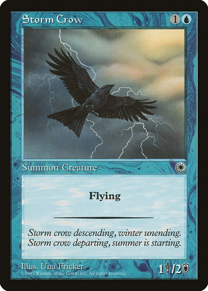 Storm Crow [POR] - MTG Single