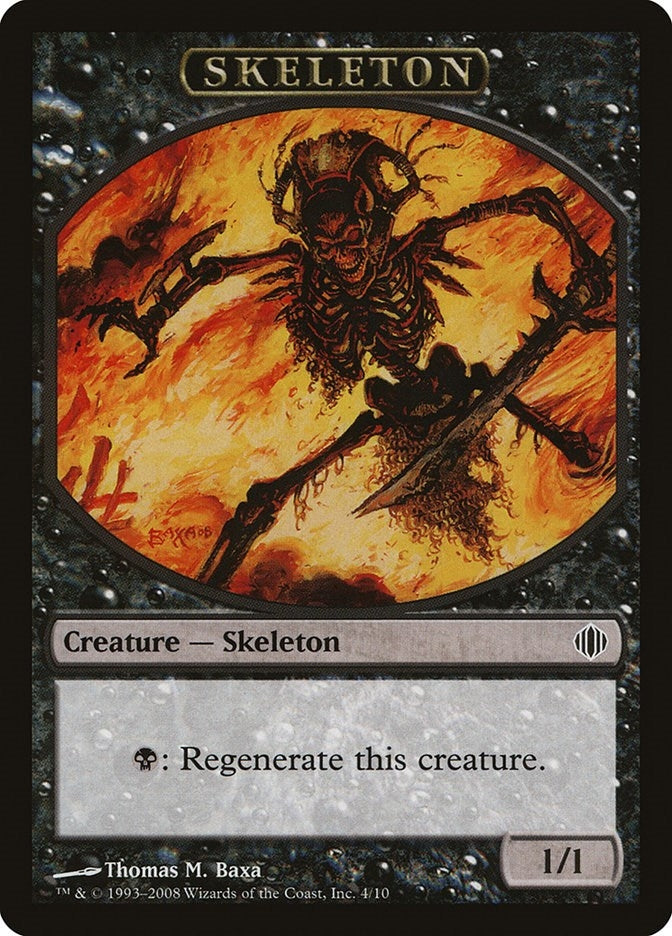 Skeleton Token (0) [ALA] - MTG Single