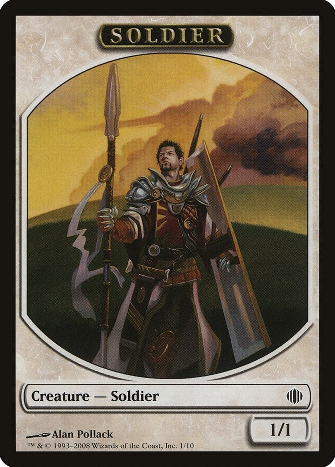 Soldier Token (0) [ALA] - MTG Single