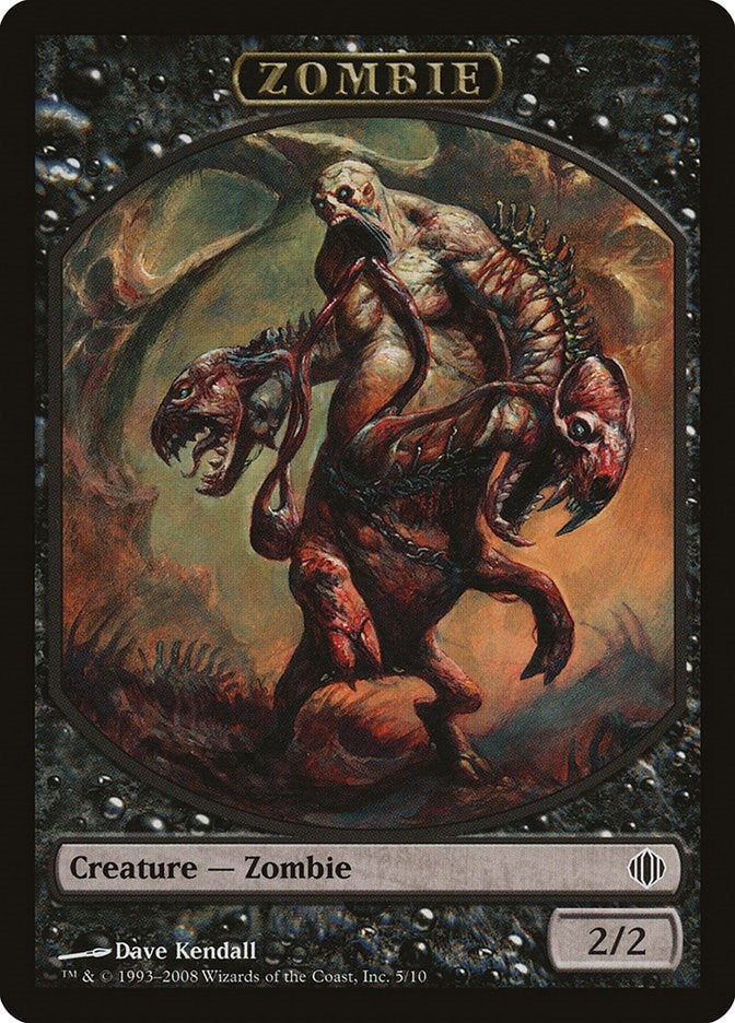 Zombie Token (0) [ALA] - MTG Single