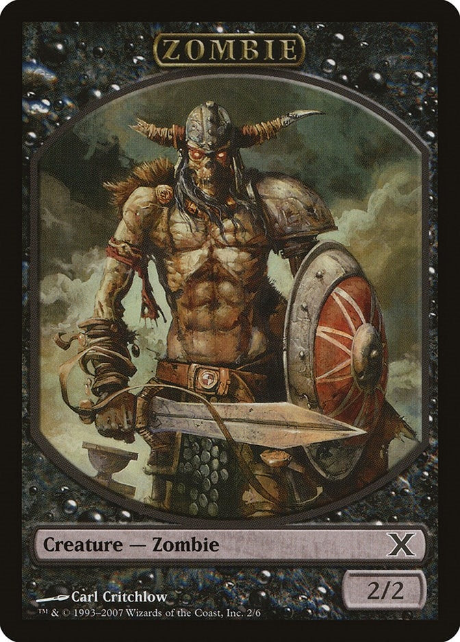 Zombie Token (0) [10E] - MTG Single