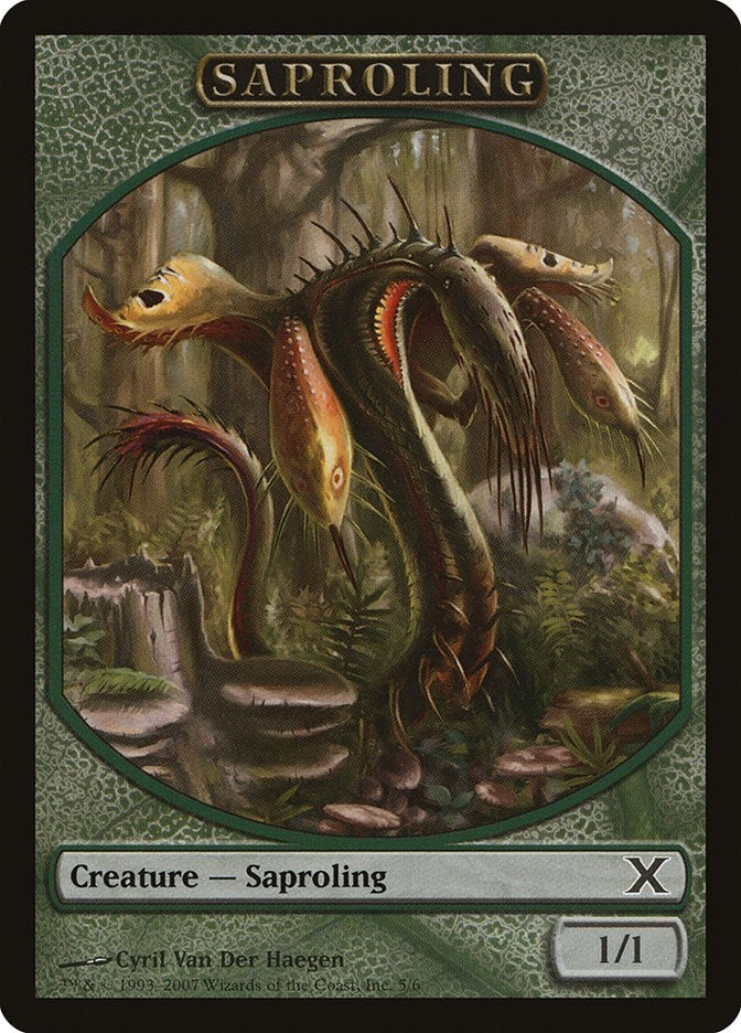 Saproling Token (0) [10E] - MTG Single