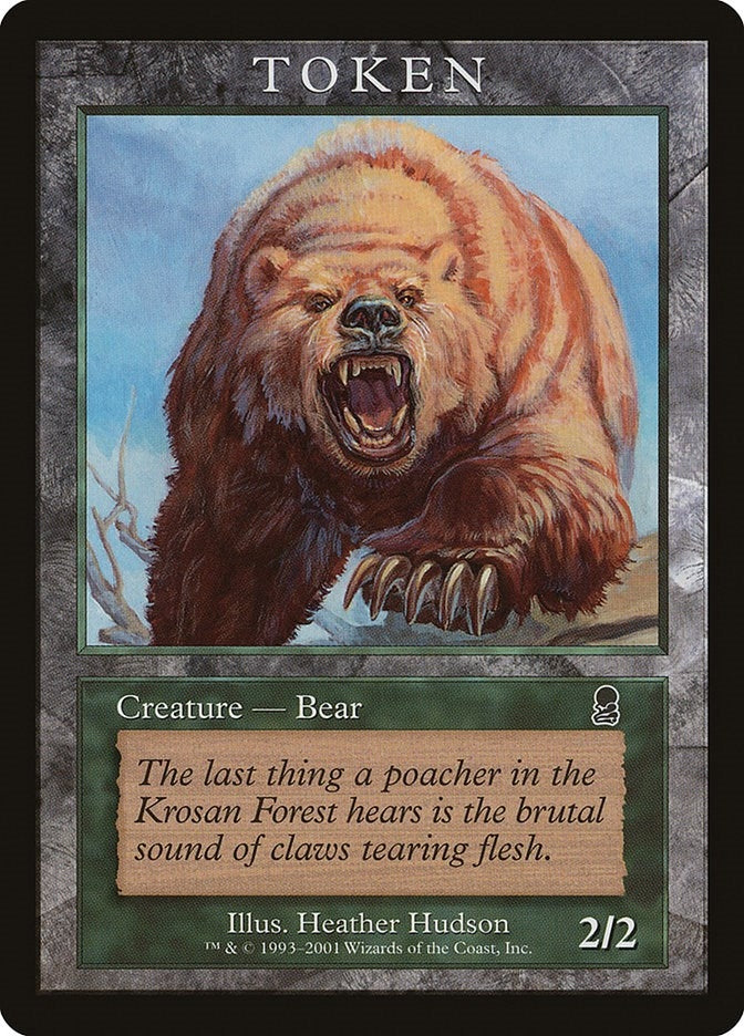 Bear Token (ODY) (0) [MPRP] - MTG Single