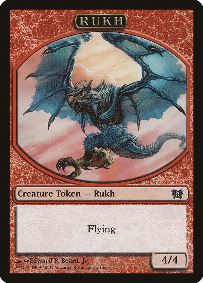 Rukh Token (8ED) (0) [MPRP] - MTG Single