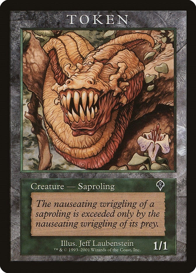 Saproling Token (INV) (0) [MPRP] - MTG Single