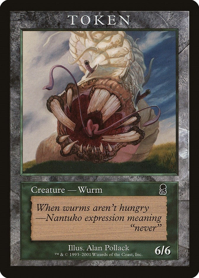 Wurm Token (ODY) (0) [MPRP] - MTG Single