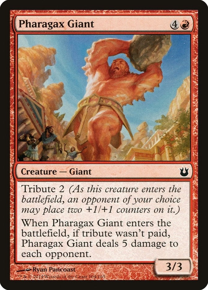 Pharagax Giant (104) [BNG] - MTG Single