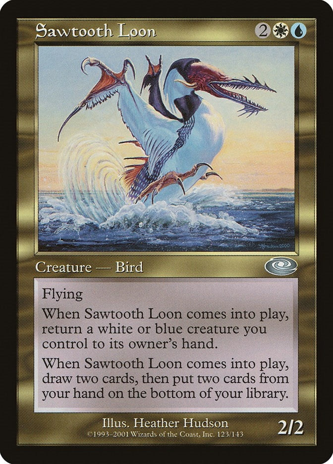 Sawtooth Loon (123) [PLS] - MTG Single