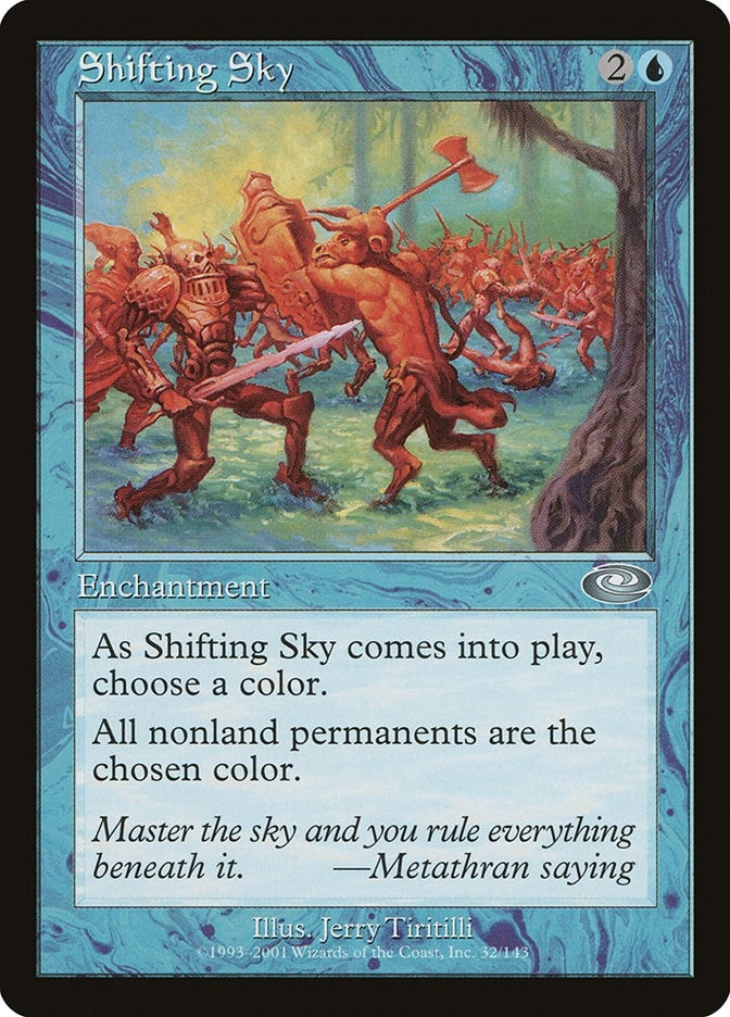 Shifting Sky (32) [PLS] - MTG Single