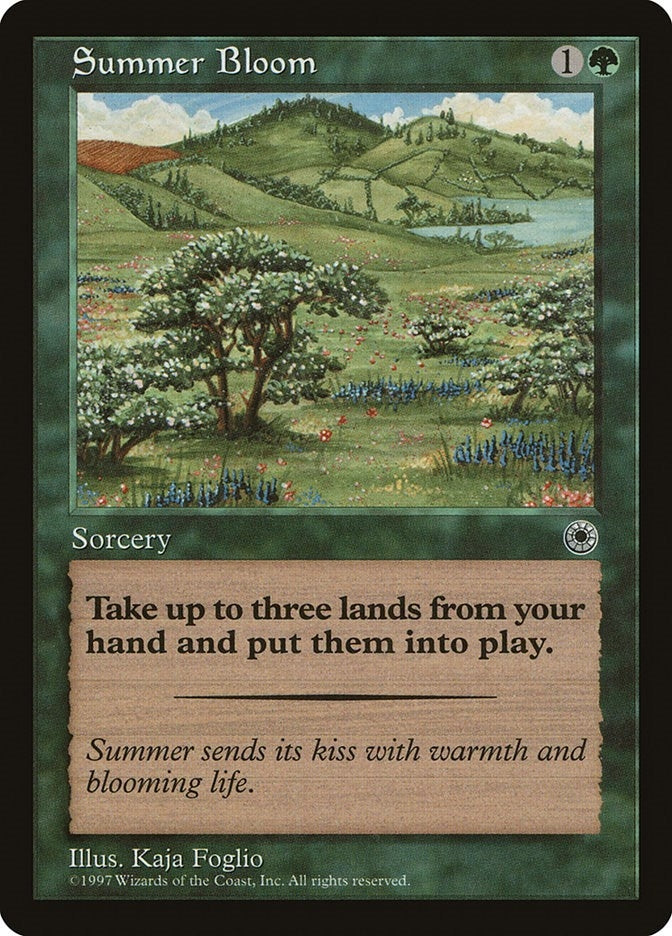 Summer Bloom [POR] - MTG Single
