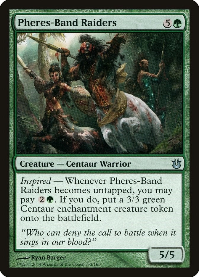 Pheres-Band Raiders (133) [BNG] - MTG Single