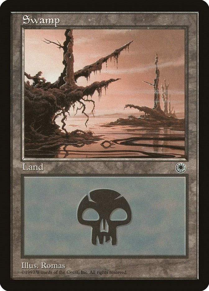 Swamp (Hanging Moss) (219) [POR] - MTG Single