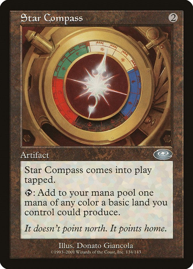 Star Compass (134) [PLS] - MTG Single