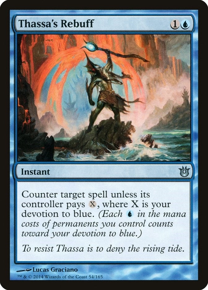 Thassa’s Rebuff (54) [BNG] - MTG Single