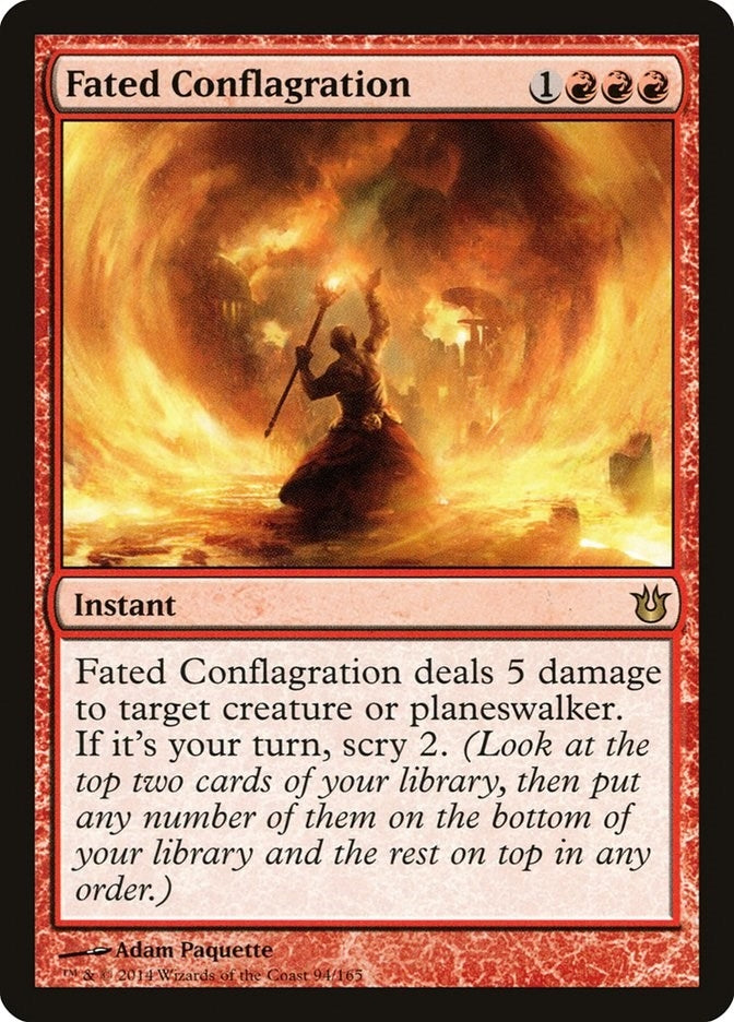 Fated Conflagration (94) [BNG] - MTG Single