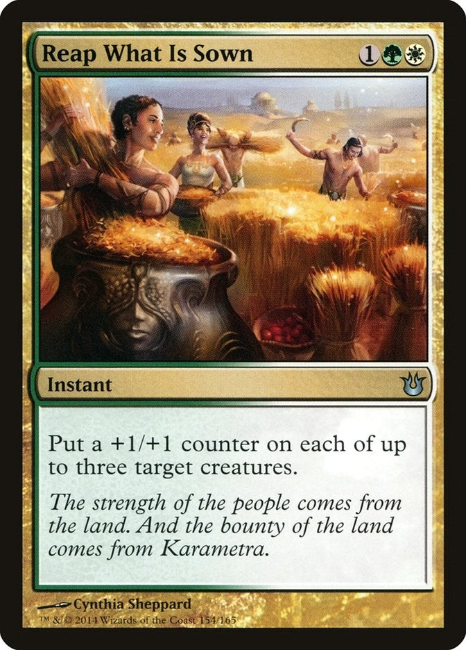 Reap What Is Sown (154) [BNG] - MTG Single