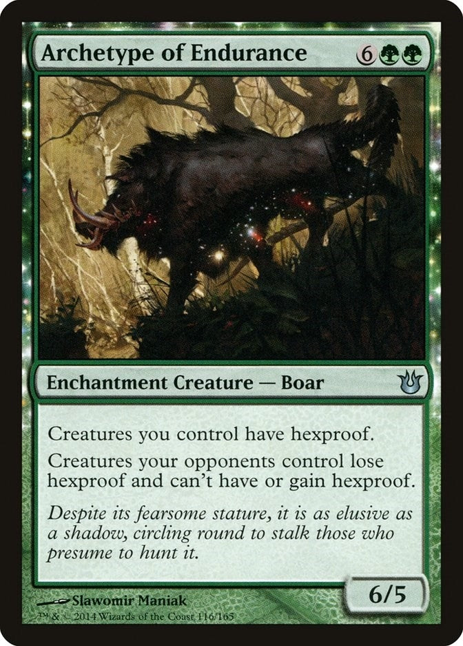 Archetype of Endurance (116) [BNG] - MTG Single