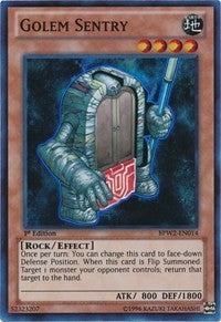 Golem Sentry (2014) (BPW2) - YuGiOh Single