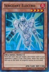 Sergeant Electro (2043) (BPW2) - YuGiOh Single
