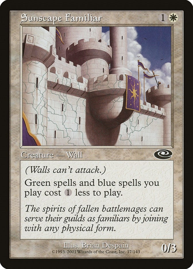 Sunscape Familiar (17) [PLS] - MTG Single