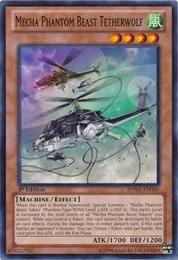 Mecha Phantom Beast Tetherwolf (2060) (BPW2) - YuGiOh Single