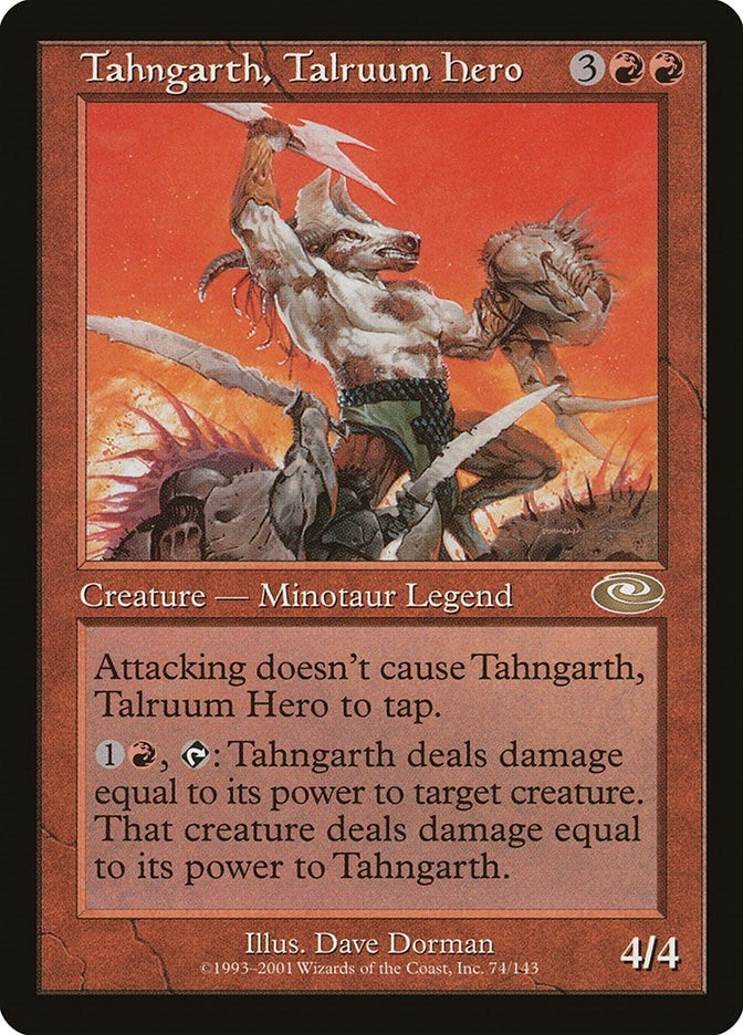 Tahngarth Talruum Hero (74) [PLS] - MTG Single