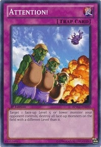 Attention! (2090) (BPW2) - YuGiOh Single