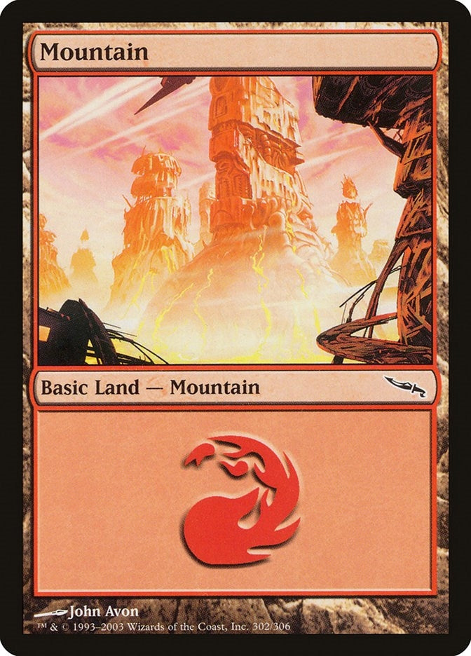 Mountain (302) (302) [MRD] - MTG Single