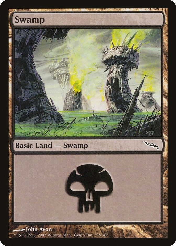 Swamp (298) (298) [MRD] - MTG Single