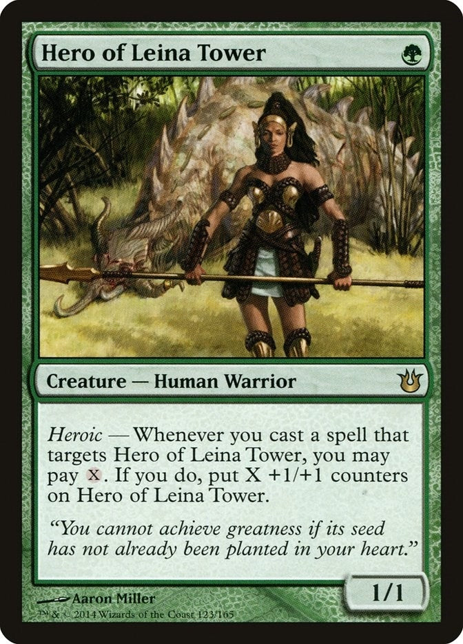 Hero of Leina Tower (123) [BNG] - MTG Single