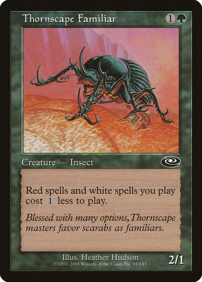 Thornscape Familiar (95) [PLS] - MTG Single