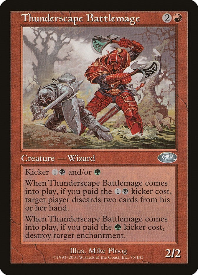 Thunderscape Battlemage (75) [PLS] - MTG Single