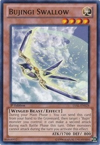 Bujingi Swallow (28) (LVAL) - YuGiOh Single