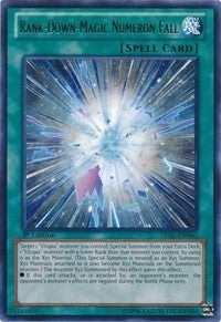 Rank-Down-Magic Numeron Fall (60) (LVAL) - YuGiOh Single