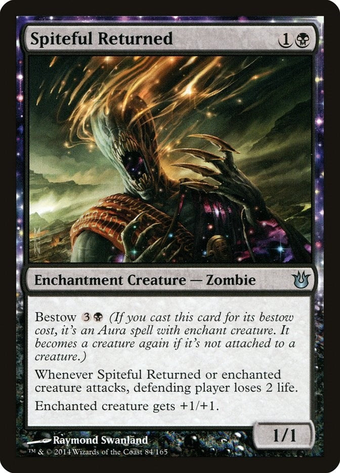 Spiteful Returned (84) [BNG] - MTG Single