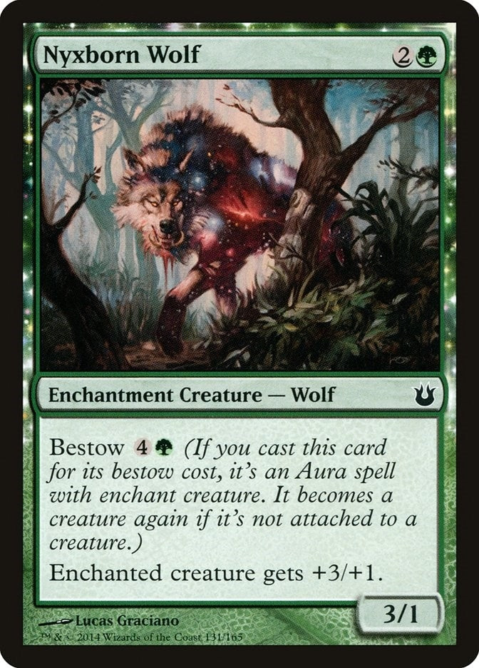Nyxborn Wolf (131) [BNG] - MTG Single