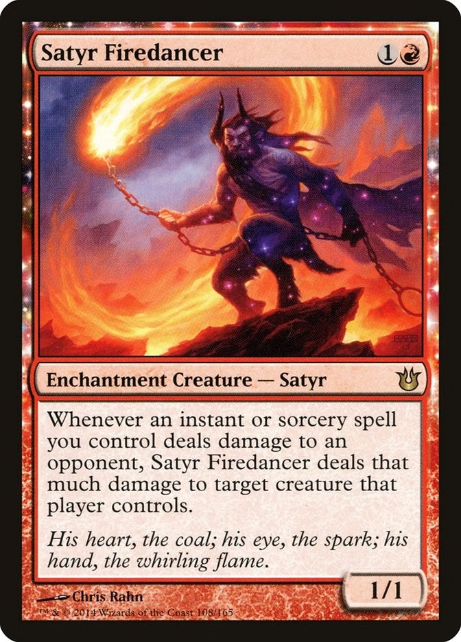 Satyr Firedancer (108) [BNG] - MTG Single