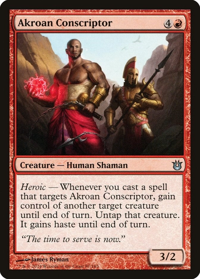 Akroan Conscriptor (87) [BNG] - MTG Single